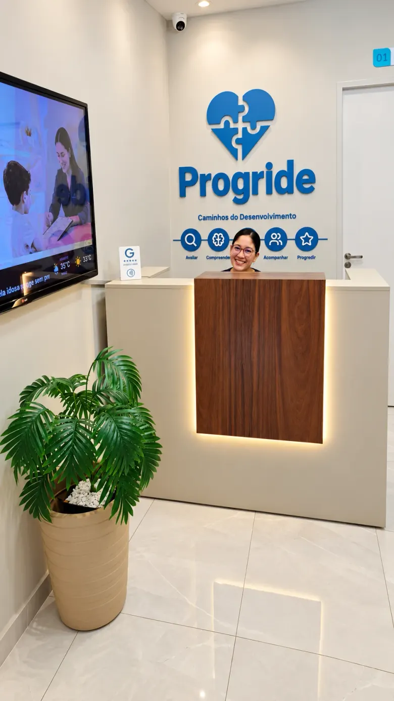 Recepção da Clínica Progride Manaus